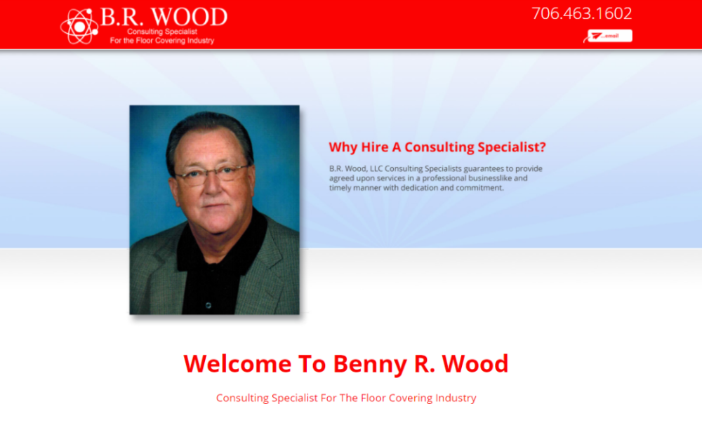 New Websites for Benny Wood