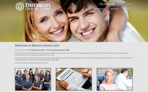 Benson Dental Vero Beach. Opens new window.