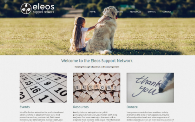 Visit Eleos Support Network. Opens new window.