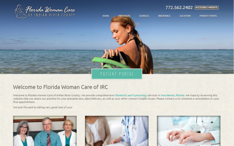 Florida Woman care  homepage