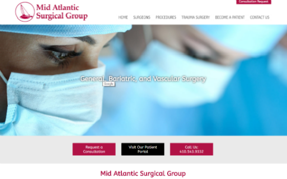 Mid Atlantic Surgical Group. This link opens new window.