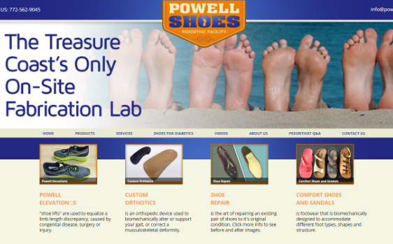 Powell Shoes. This link opens new window.