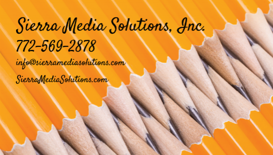 Sierra Media Solutions Business Card
